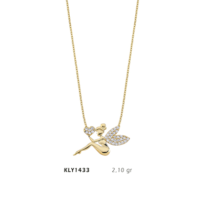 Kalpli Peri Kolye - Mars Kuyumculuk