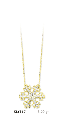 Kar Tanesi Kolye - Mars Kuyumculuk