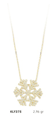 Kar Tanesi Kolye - Mars Kuyumculuk