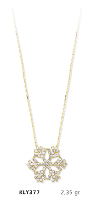 Kar Tanesi Kolye - Mars Kuyumculuk