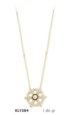 Kar Tanesi Kolye - Mars Kuyumculuk