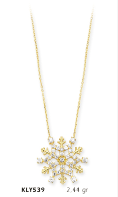 Kar Tanesi Kolye - Mars Kuyumculuk