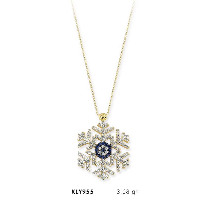 Kar Tanesi Kolye - 1