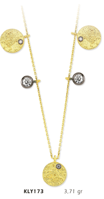 Karışık Figürlü Kolye - Mars Kuyumculuk