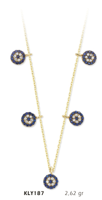 Karışık Figürlü Kolye - Mars Kuyumculuk