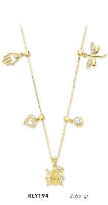 Karışık Figürlü Kolye - Mars Kuyumculuk