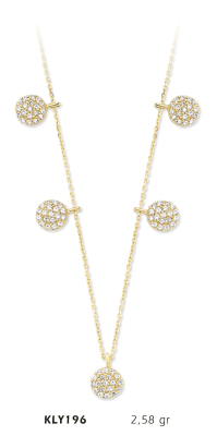 Karışık Figürlü Kolye - Mars Kuyumculuk