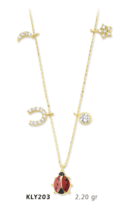 Karışık Figürlü Kolye - Mars Kuyumculuk