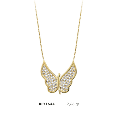 Kelebek Kolye - Mars Kuyumculuk