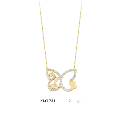 Kelebek Kolye - Mars Kuyumculuk