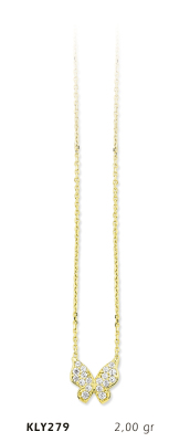 Kelebek Kolye - Mars Kuyumculuk