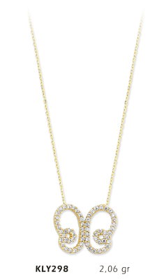 Kelebek Kolye - Mars Kuyumculuk