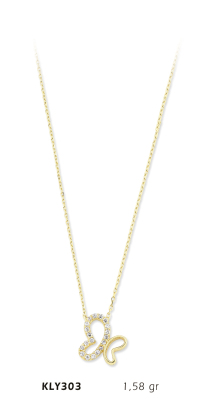 Kelebek Kolye - Mars Kuyumculuk