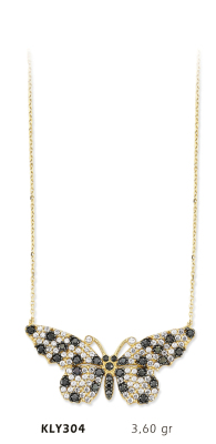 Kelebek Kolye - Mars Kuyumculuk