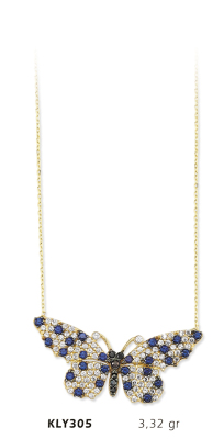 Kelebek Kolye - Mars Kuyumculuk