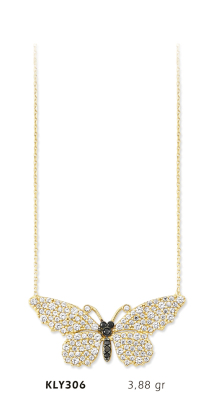 Kelebek Kolye - Mars Kuyumculuk