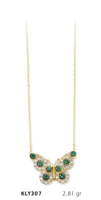Kelebek Kolye - Mars Kuyumculuk
