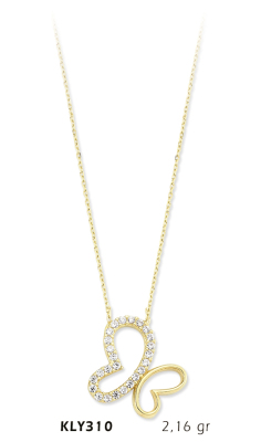 Kelebek Kolye - Mars Kuyumculuk