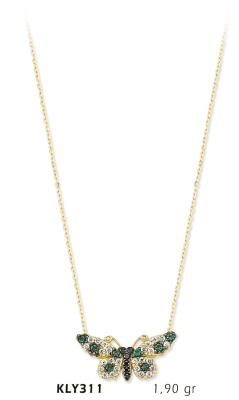 Kelebek Kolye - Mars Kuyumculuk