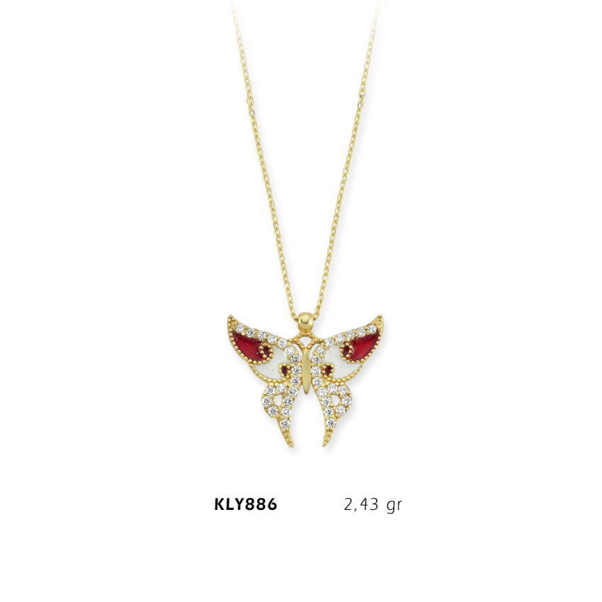 Kelebek Kolye - 1