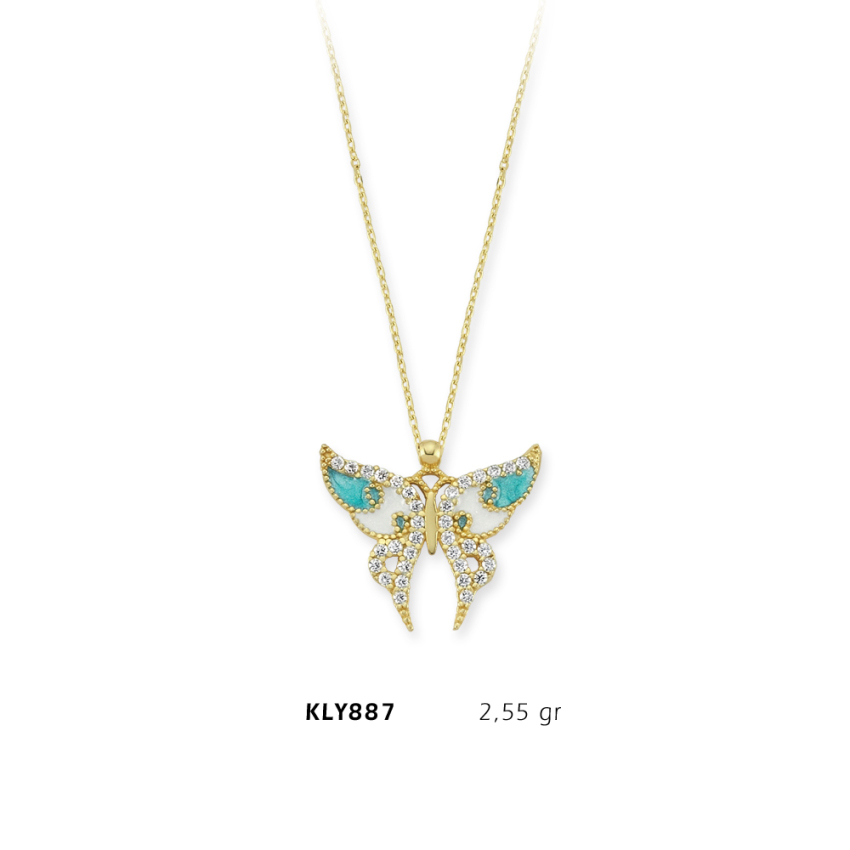 Kelebek Kolye - 1