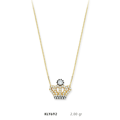 Kral Tacı Kolye - Mars Kuyumculuk