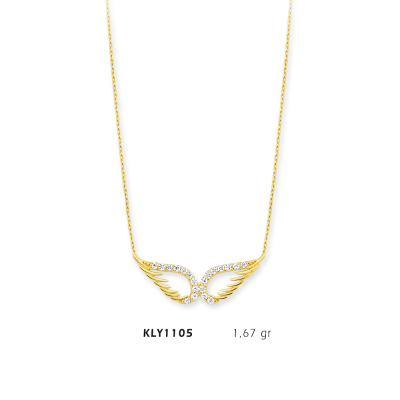 Melek Kanadı Kolye - Mars Kuyumculuk