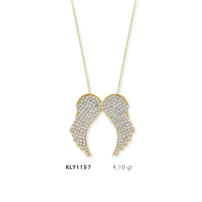 Melek Kanadı Kolye - Mars Kuyumculuk