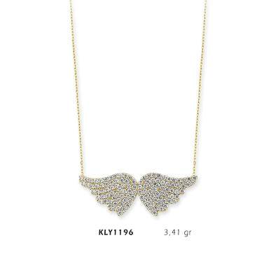 Melek Kanadı Kolye - Mars Kuyumculuk