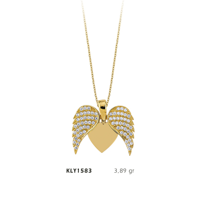 Melek Kanadı Kolye - Mars Kuyumculuk