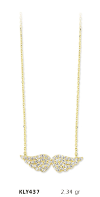 Melek Kanadı Kolye - Mars Kuyumculuk