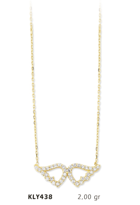 Melek Kanadı Kolye - Mars Kuyumculuk