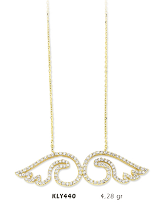 Melek Kanadı Kolye - Mars Kuyumculuk