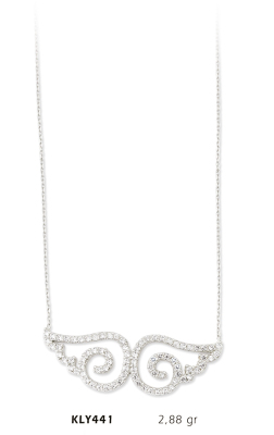 Melek Kanadı Kolye - Mars Kuyumculuk