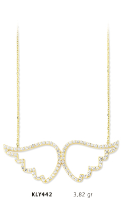 Melek Kanadı Kolye - Mars Kuyumculuk