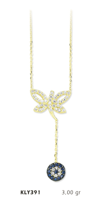 Nazar Boncuklu Figürlü Kole - Mars Kuyumculuk