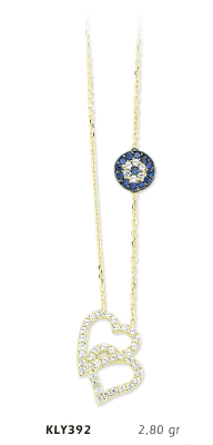 Nazar Boncuklu Figürlü Kole - Mars Kuyumculuk