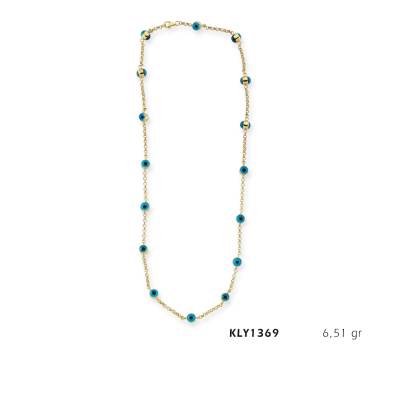 Nazar Boncuklu Kolye - Mars Kuyumculuk