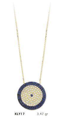 Nazar Boncuklu Kolye - Mars Kuyumculuk