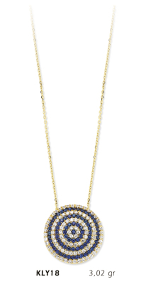 Nazar Boncuklu Kolye - Mars Kuyumculuk