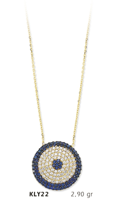 Nazar Boncuklu Kolye - Mars Kuyumculuk