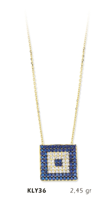 Nazar Boncuklu Kolye - Mars Kuyumculuk