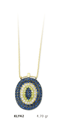 Nazar Boncuklu Kolye - Mars Kuyumculuk