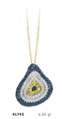 Nazar Boncuklu Kolye - Mars Kuyumculuk