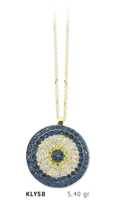 Nazar Boncuklu Kolye - Mars Kuyumculuk