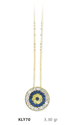 Nazar Boncuklu Kolye - Mars Kuyumculuk