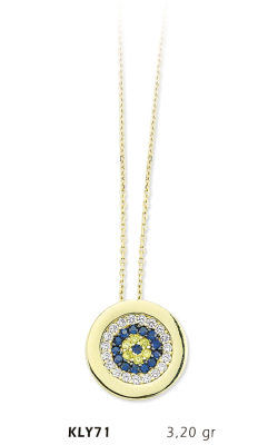 Nazar Boncuklu Kolye - Mars Kuyumculuk