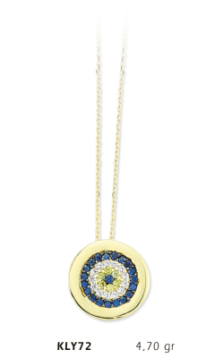 Nazar Boncuklu Kolye - Mars Kuyumculuk