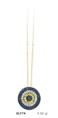 Nazar Boncuklu Kolye - Mars Kuyumculuk