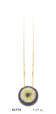 Nazar Boncuklu Kolye - Mars Kuyumculuk